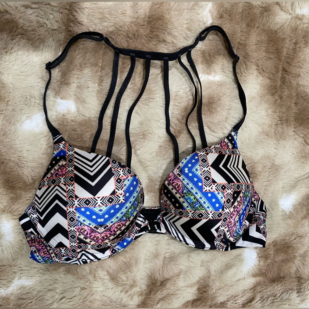 Victoria’s Secret PINK racerback front close bombshell bra - 32B